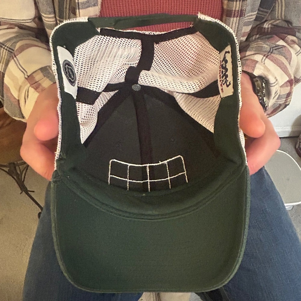 Fan Favorite Minnesota Wild NHL Trucker Hat Green White Snapback Mesh Cap - Picture 5 of 9